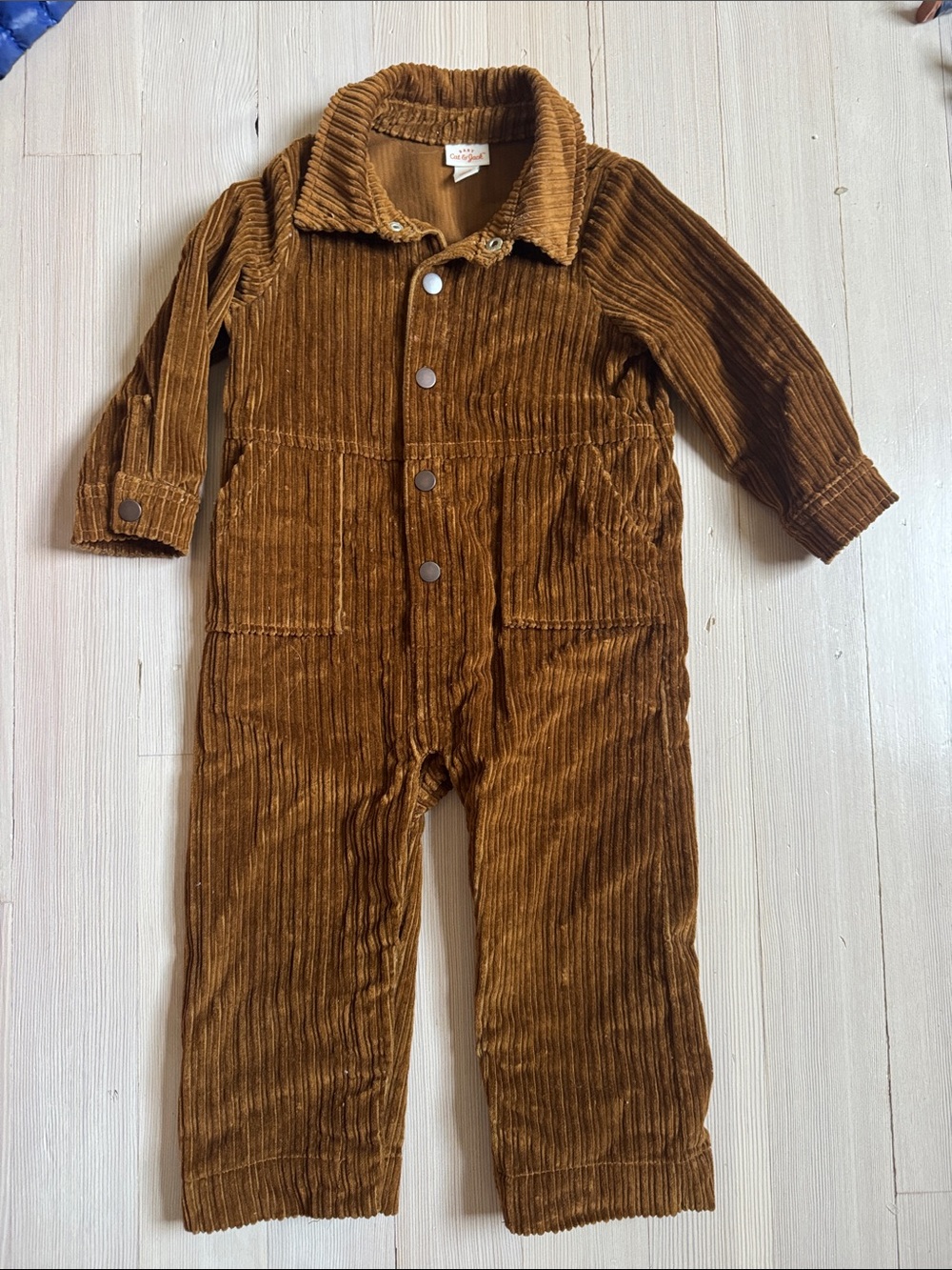 Cat & Jack Brown Corduroy Kids Jumpsuit